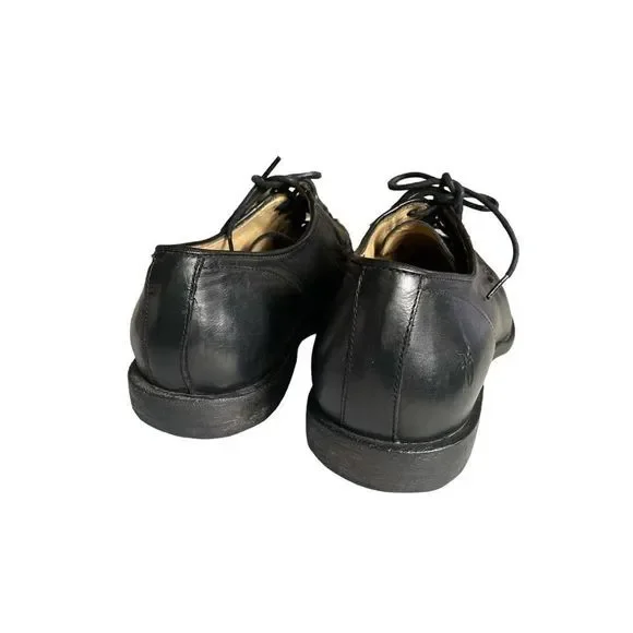 Frye Phillip Oxford 84570 Mens Black Leather Lace Up Oxfords Shoes sz 13 Frye Phillip Oxford 84570 Mens Black Leather Lace Up Plain  main image 3